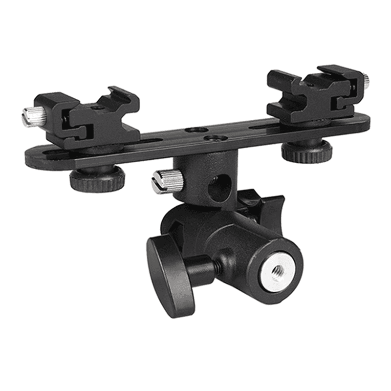 Photographic Equipment Flash EType Dual Lamp Holder Camera Dual Lamp