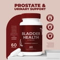 thumbnail image 4 of (3 Pack) Bladder Health Capsules - BladderHealth Prostate Support Formula with Natural Blend for Urinary Flow, Comfort & Balance | Easy-to-Swallow Daily Pills for Over-All Wellness (180 Capsules), 4 of 10