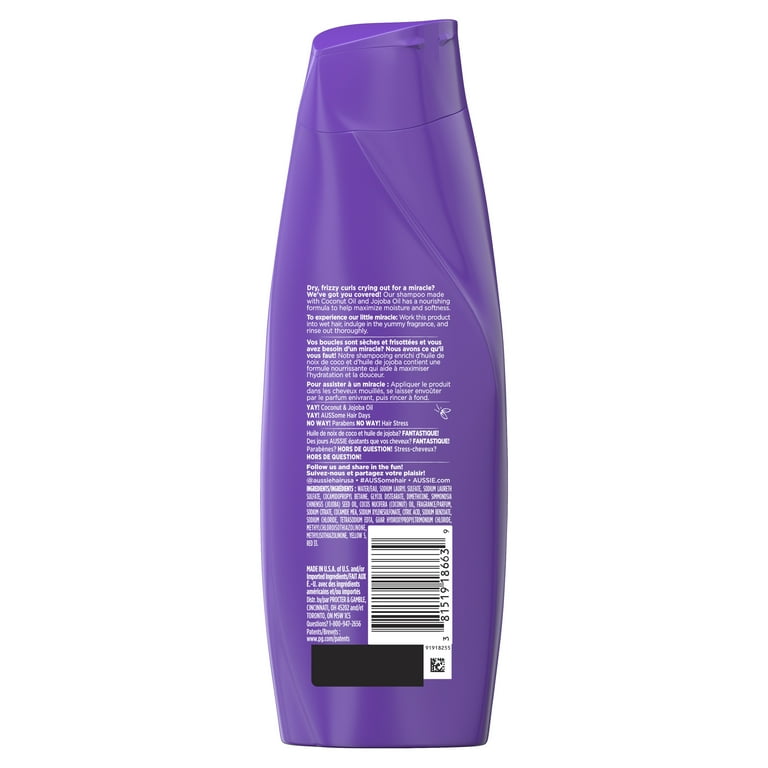 Aussie Miracle Curls Shampoo 12.1 oz