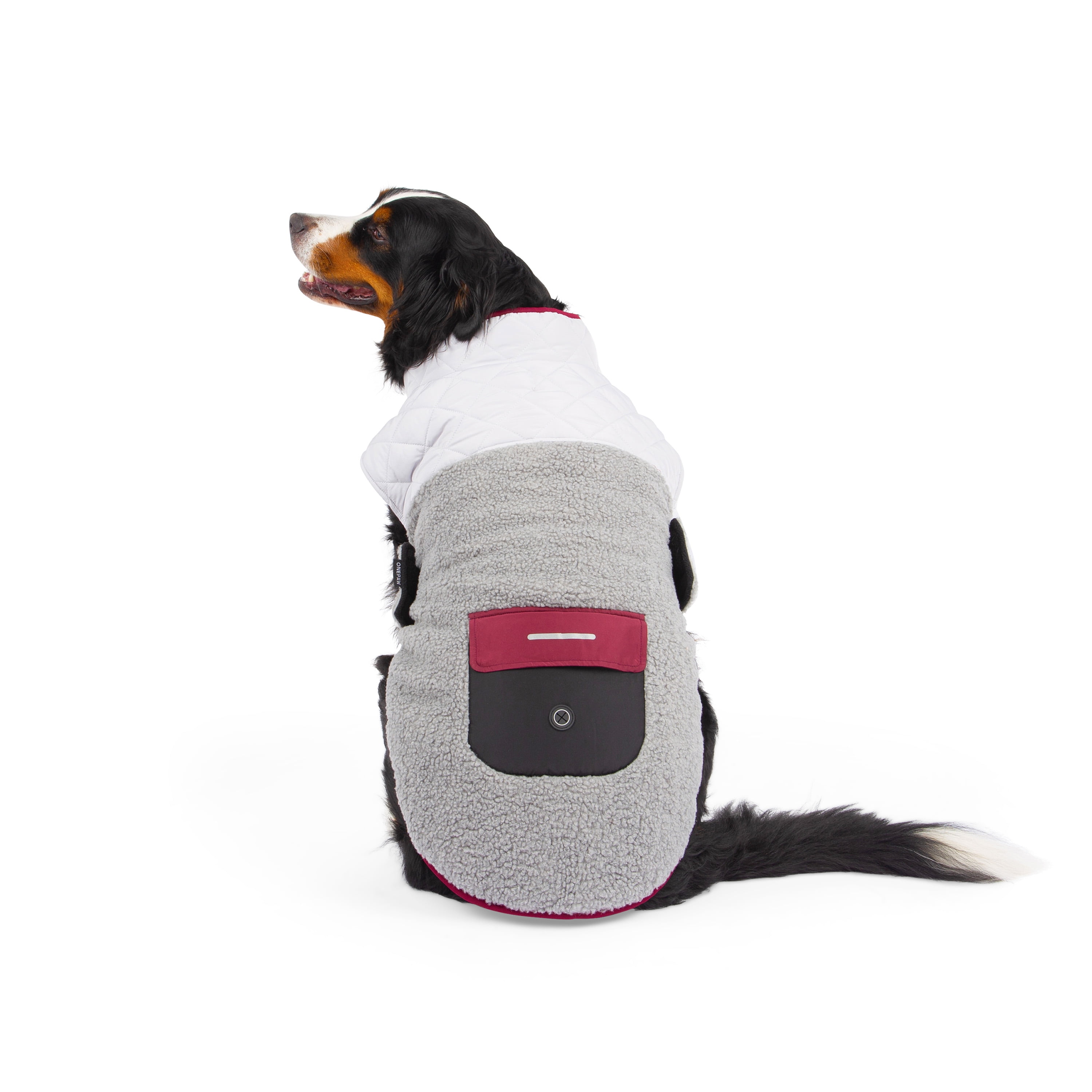One Paw, Manteau pour Chien avec Distributeur de Sacs à Déjections