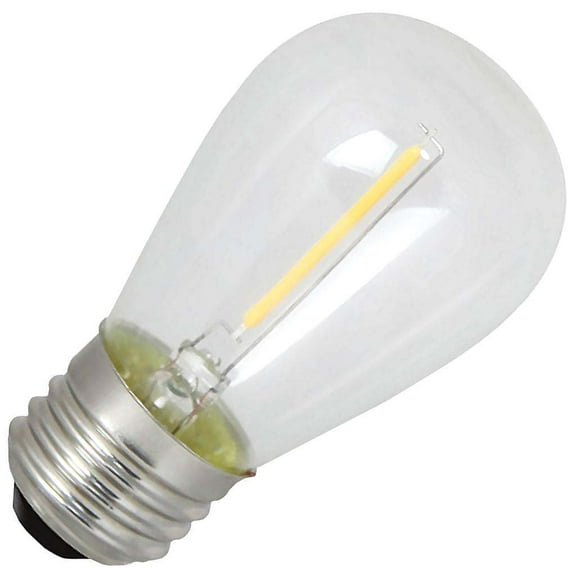 Bulbrite 776685 - LED1S14/27K/FIL Edison Style Antique Filament LED Light Bulb