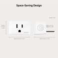 Wemo Smart Plug with Thread - Smart Outlet for Apple HomeKit - Smart Home Products, Smart Home Lighting, Smart Home Gadgets - Homekit Smart Plug - Tech Gifts - Works W/ Apple iPhone, Easy NFC Set Up - image 5 of 7