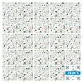 thumbnail image 2 of Mi Alma White Terrazzo Design Peel & Stick Tiles - Vinyl Backsplash 8x8, 2 of 11