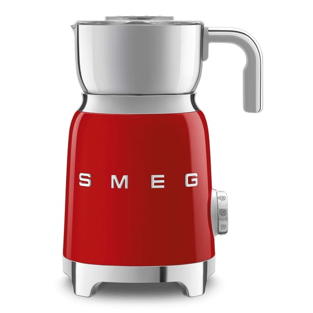 Espumador de leche Smeg estilo retro de los años 50 con 2 discos y 6 programas preestablecidos
