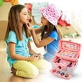 thumbnail image 5 of Makeup Kit for Girls - 43PCS Washable Pretend Cosmetic Set, Portable Princess Style Makeup Toys, r Safe ABS Material, Birthday Christmas Gift, Makeup Play Set for Ages 3-12, 5 of 8