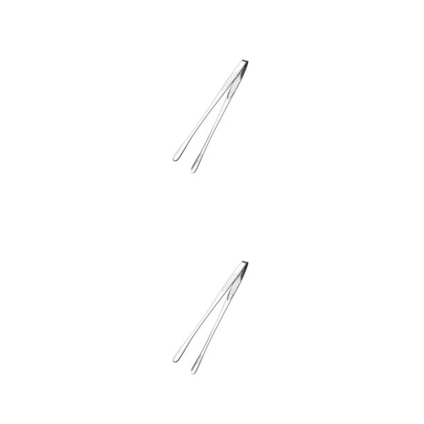 Clip para alimentos Yuarrent pinzas para barbacoa Acero inoxidable Amarillo/S 2Conjunto
