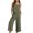 Green-VpOT, variant on Women Sleeveless 2 Piece Matching Set Ladies Crop Tank Top Wide Leg Pants Outfit Womens Casual Summer Clothes L2 Purple