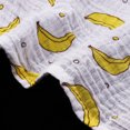 thumbnail image 4 of Manta para bebé, receptoras de muselina súper suave para cuna, cochecito, viajes, exteriores, y niñas recién nacidos 110x110cm Baoblaze  Muselina Toalla, 4 of 8