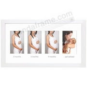 Babyprints PREGNANCY STAGES White frame