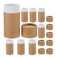 thumbnail image 1 of 8 Piezas Caja de Envoltura de Aceite Esencial Caja de Almacenamiento de Papel Kraft de 50 Ml Tubo de Papel Pequeño con Tapas Tubos de Cartón Caja de Tubo Redondo para Botellas de Perfume Artesanales, 1 of 6