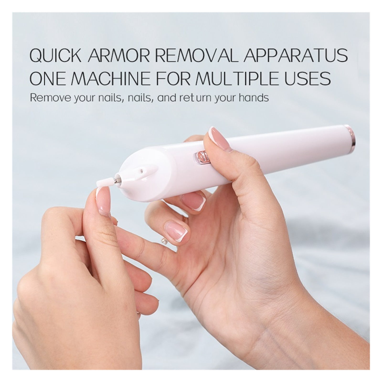 Professional Mini Electric Nail Drill Kit, Electric Nail Polisher, Nail File Manicure Pedicure Grinding Polishing Machine ,Low Noise