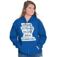 thumbnail image 3 of Autism Different Disability Awareness Zip Up Hoodie Men's Women's Brisco Brands S, 3 of 6