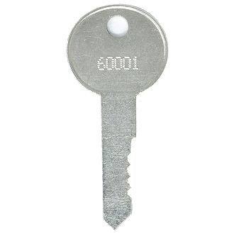 Office Furniture Replacement Key for Lowe & Fletcher 60124