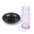 thumbnail image 5 of Kingsyard Colorful Glass Water Bird Feeder Wild Bird Feeder for Outdoors Hanging Large Capacity, 5 of 8