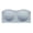 Light Blue, variant on MVRLSH Sports Jelly Bras for Women Front Closure Side Support Breathable Underwear Strapless Bra