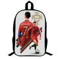 thumbnail image 1 of Football Ronaldo Backpack, Student School Bag, 17 Inch School Bag-, 1 of 1