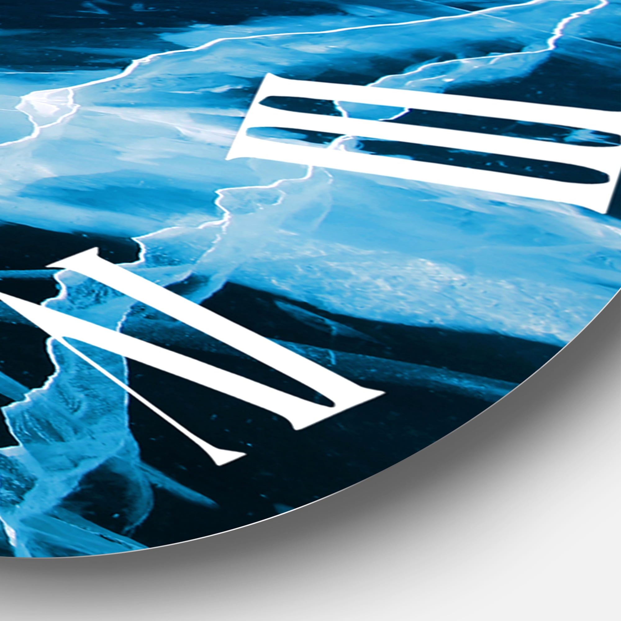 Designart 1 in Modern,Contemporary Wall Clock