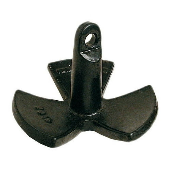 RIVER ANCHOR (20 LB) - BLACK VINYL