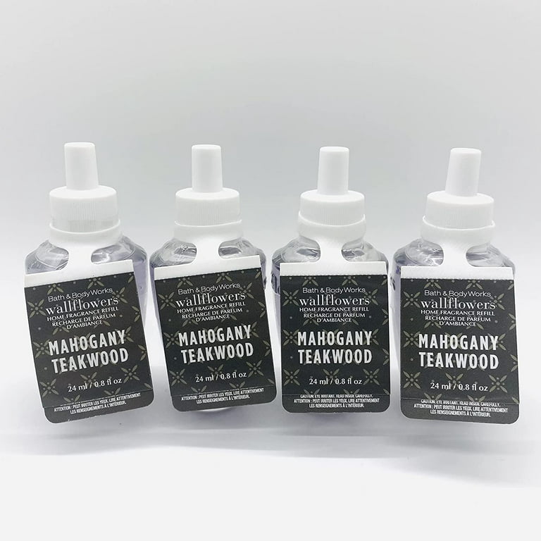 Bath & Body Works Mahogany Teakwood Scentportable Car Fragrance Refill x4  0667543950867 on eBid United States | 204960395