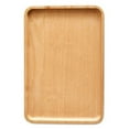 thumbnail image 1 of AMERTEER AOVUWU Wooden Serving Platter Party Rectangular Food Tray Fruit Vegetable Tray, 1 of 2