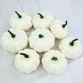thumbnail image 2 of Simulation Foam Fake Pumpkins Halloween Pumpkin Decoration Props (Pack of 12), 2 of 7