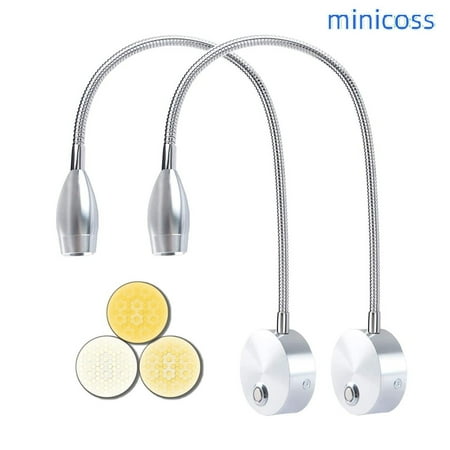 

Reading Light for Bed Headboard Bed Reading Lamp Bed Lights Wall Mounted Reading Light RV Boat Reading DC 5V-240V 3W LED Touch Dimmable 3 Color Temperature 3000k 4000k 6000k