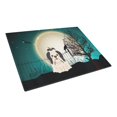 thumbnail image 1 of Tabla de cortar de vidrio Caroline's Treasures BB2278LCB Halloween Shih Tzu grande multicolor, 1 of 1