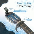 thumbnail image 5 of Ktaxon 38in Beginner Round Acoustic Guitar Starter Kit with Bag, Tuner, Extra Strings, Blue, 5 of 18