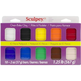 Sculpey III Polymer Clay Classic Collection, 10-Pack