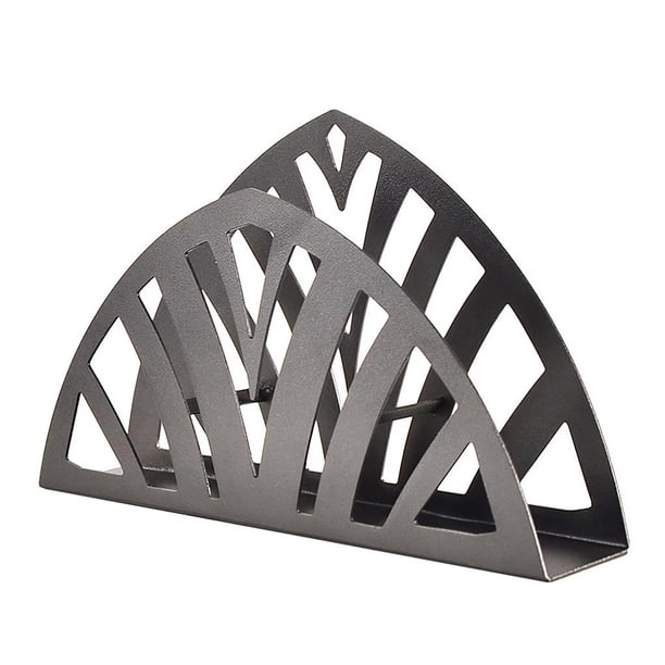 Soporte De Papel De Filtro De Café De Metal Estante De Almacenamiento De Filtro De Café De Gran Capacidad Soporte De Papel De Filtro Vertical Para Cafetería De Oficina En Casa Methold HA017197-00