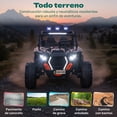 thumbnail image 4 of Montable Electrico Buggy 4x4 Little Monkey Carro Camioneta Todo Terreno 24v 2 Pasajeros, 4 of 10