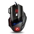 thumbnail image 2 of Inteprter Reemplazo de ratón con cable LED Ratones de juego Cable largo Ergonómico Hogar Oficina Gamer Principiante Profesional Portátil externo Videojuegos y accesorios, 2 of 6