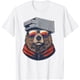 thumbnail image 1 of Camiseta retro de oso con rallador de queso y gafas de sol, 1 of 2