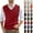 Brick Red, variant on MNCEKFOD Mens Tank Tops Summer Casual Sleeveless V Neck Knitted Sweater Vest Plain Loose Fit Soft and Comfy Relaxed Fit Mens Tops Brick Red L