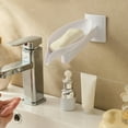 thumbnail image 6 of Wall Mount Soap Dish Organizers with Auto Draining PP Plastic Kitchen Bathroom Space Saving Solution Soap Holder Tray, 6 of 18