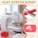 thumbnail image 5 of Bandas elásticas de coser de alta elasticidad Uxcell para proyectos de manualidades blancas 1/8 Inch x 11 Yards, 5 of 7