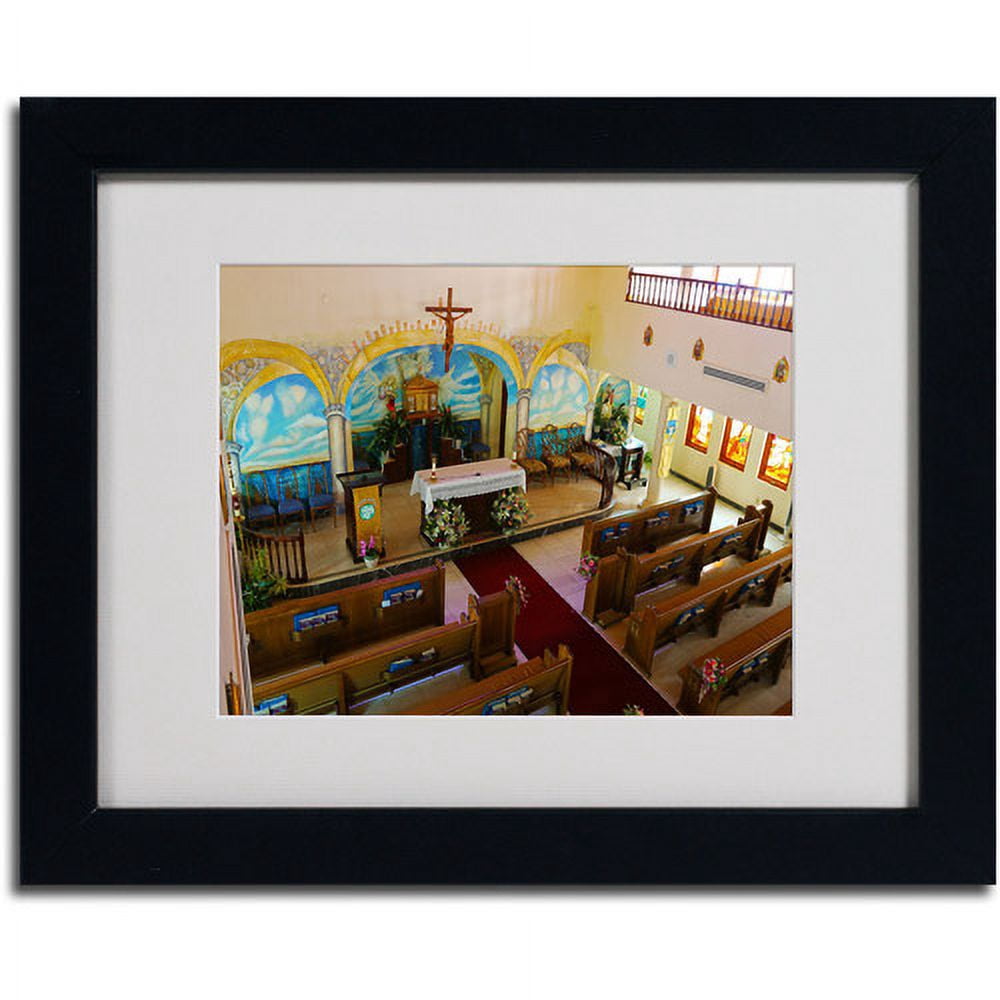 Trademark Fine Art "Virgin Islands" Matted Framed Art by CATeyes