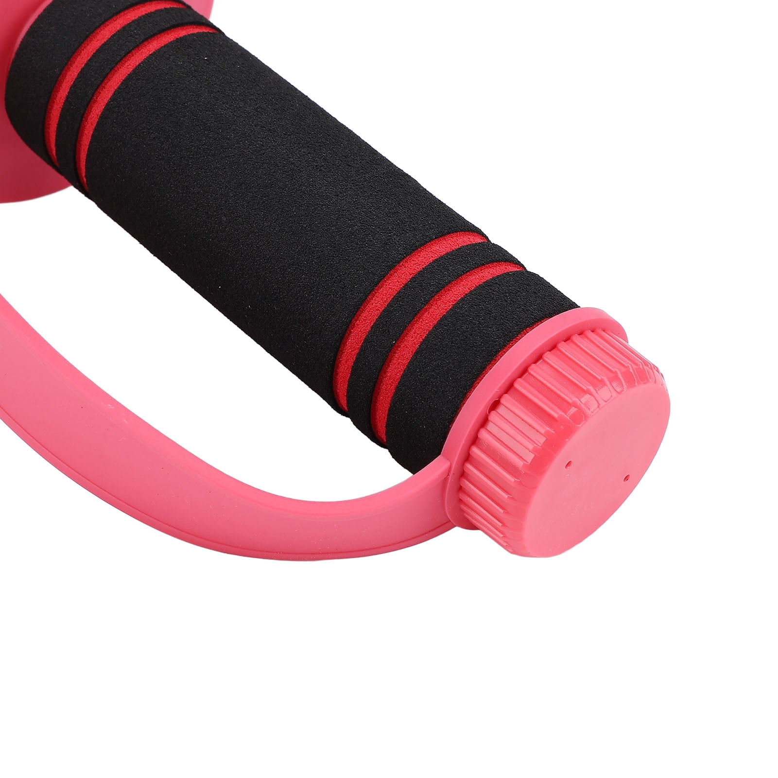 BIMZUC Women's Adjustable Hand Cranked Dumbbells Set Rotating Arm Muscle Training Fitness Equipment 12.60 inches / 32 cm (Pink/White)