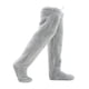 thumbnail image 3 of Calcetines largos hasta la rodilla, gruesos, cálidos y acogedores, para hombres y mujeres Gris claro, 3 of 9