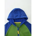 thumbnail image 5 of Emy Dola 2-7 Years Boys Casual Zipper Hoodie Jacket Toddler Boy's Dinosaur Truck Prints Long Sleeve Sweatshirt Tops Kids Fall Winter Coats, 5 of 7