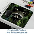 thumbnail image 6 of Raccoon Gaming Mouse Pad Desk Mat, Square 8.3x9.8 Inch Non-Slip Rubber Bottom Printed Design for Office and Gaming, 6 of 6