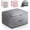 Gray, variant on Ultra Space Saving Self Compression Organizer Storage Bag — Large Dustproof & Moisture-Proof Compression Tote for Comforters, Blankets, Clothes & Bedding
