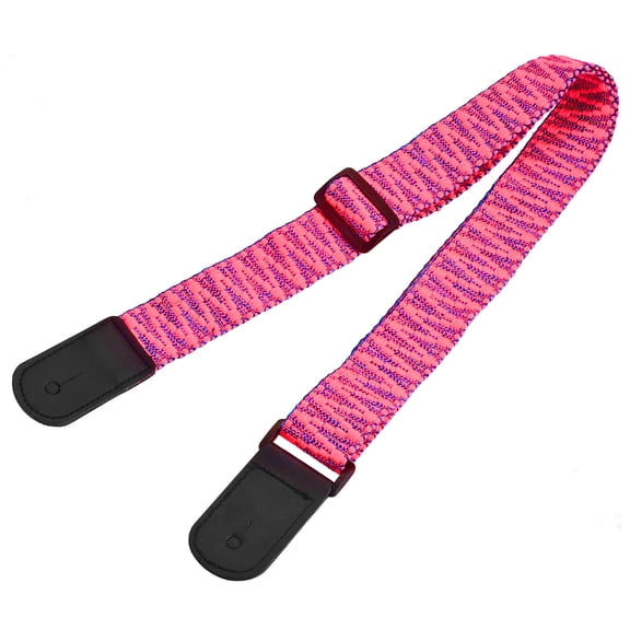 Uxcell Guitar Shoulder Straps Belts Guitar Adjustable Strap Pink for Ukulele Guitar