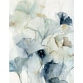 thumbnail image 2 of Robinson, Carol 15x18 White Modern Wood Framed Museum Art Print Titled - Indigo Ginkgo I, 2 of 4