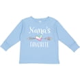 thumbnail image 3 of Inktastic Nana's Favorite- Heart Grandchild Boys or Girls Long Sleeve Toddler T-Shirt, 3 of 5