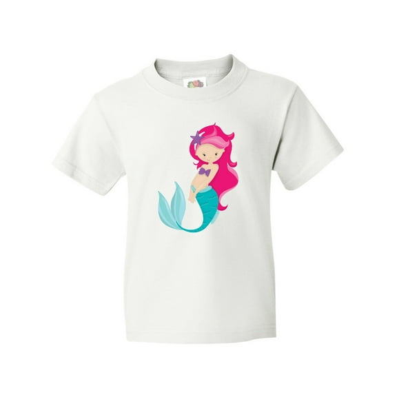 Inktastic Mermaid Youth T-Shirt