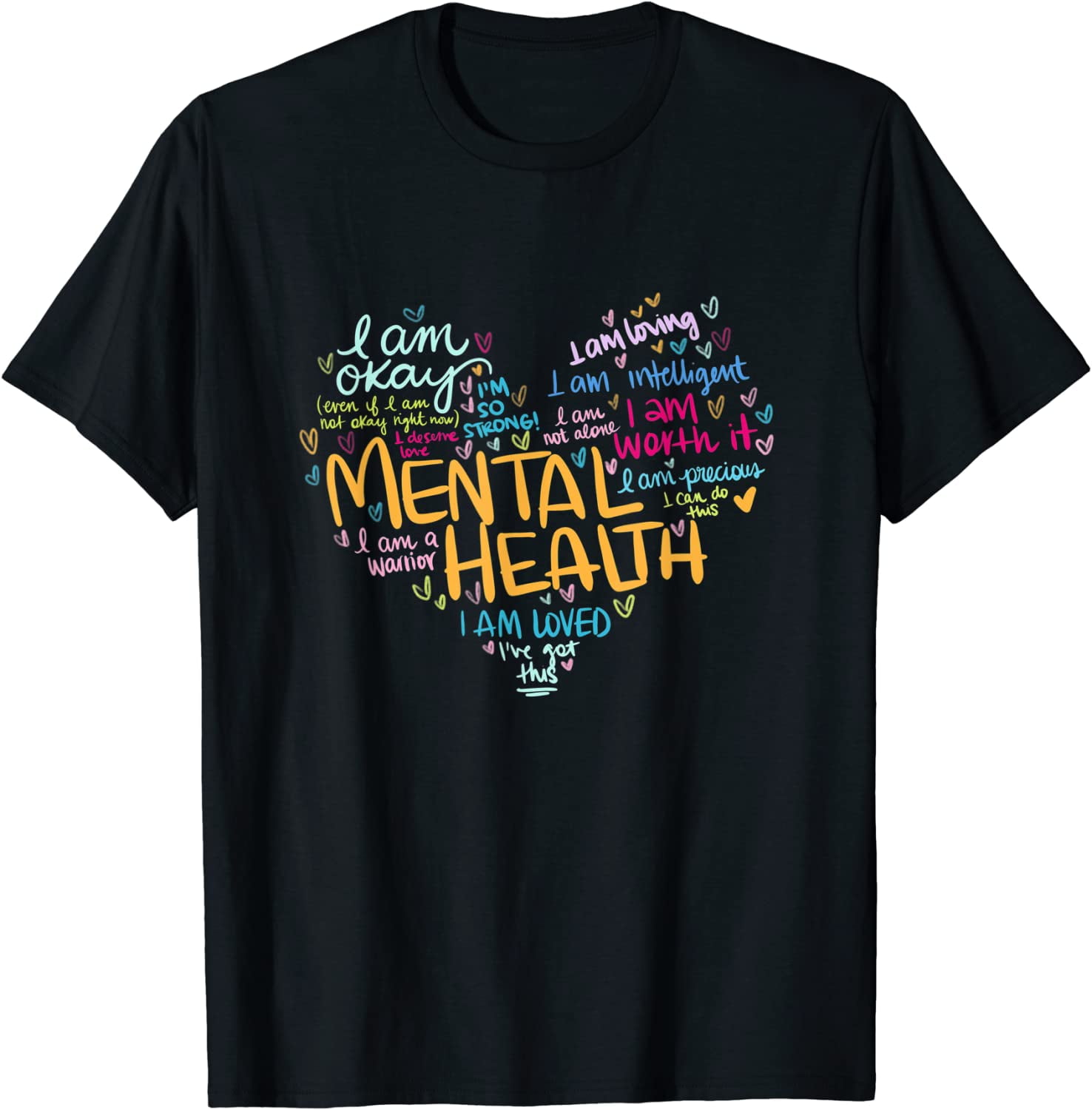 Mental Health Awareness Gifts Depression T-Shirt - Walmart.com