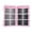 A02, variant on New Segmented Cluster False Eyelashes 40D-160D Dense DIY Individual Hot Melt Lashes Blue Eyelash Book Set