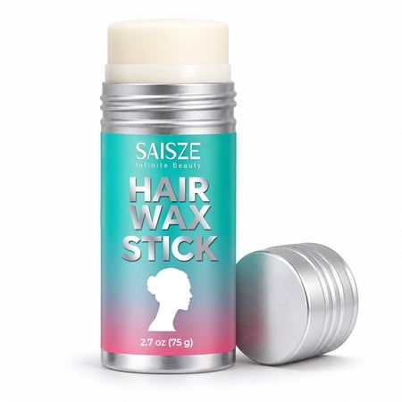 SAISZE Hair Wax Stick for Flyaways, 2.7 oz Long-Lasting Hair Styling Wax Stick for Slick Hair & Edges, Non-Greasy Frizz Control for Women & Daughter, Everyday Hair Styling