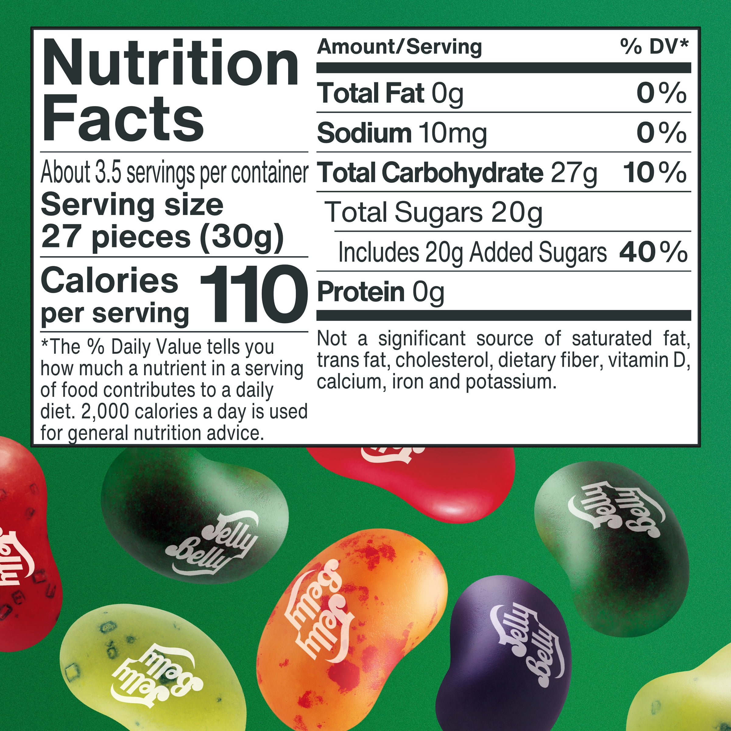 Jelly Belly Farmstand Fruit Jelly Bean Collection - 3.5 oz Grab & Go® Bag, 12-Count Case - Genuine, Official, Straight from the Source